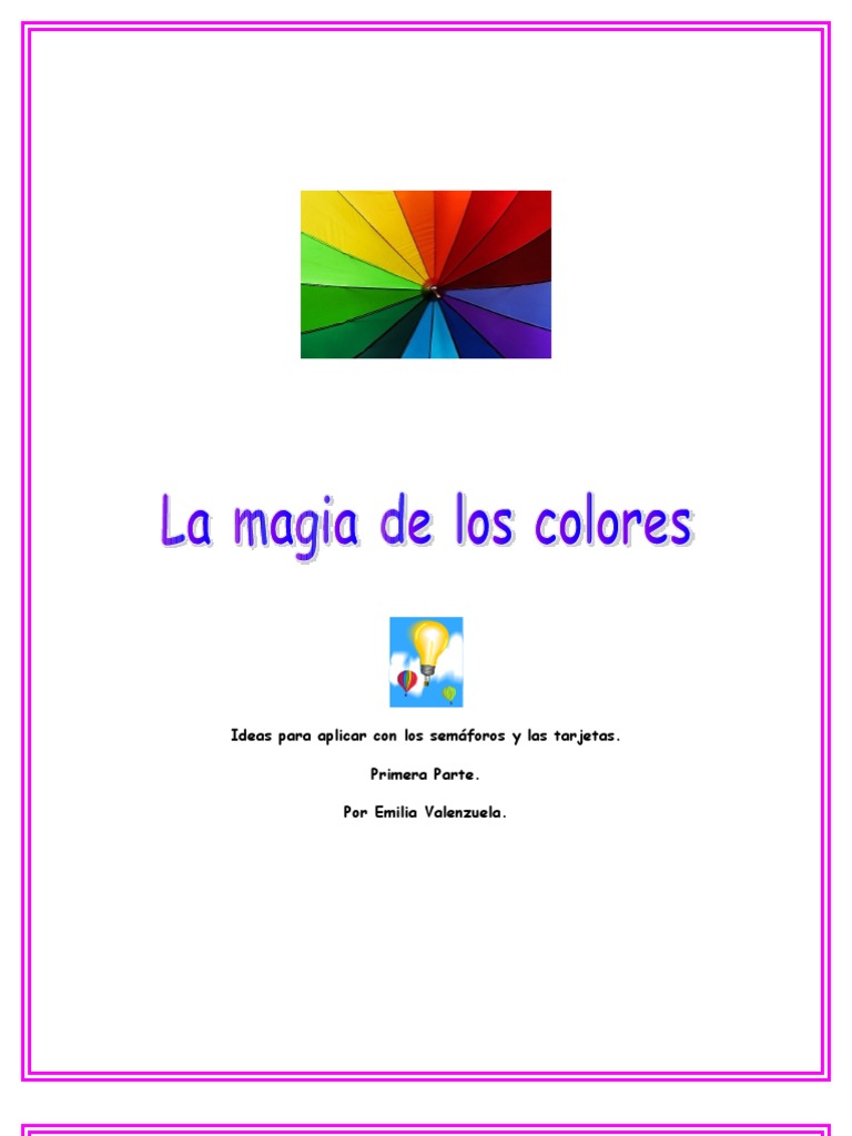 La Magia de Los Colores | PDF | Semáforo | Ocio