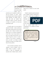 La Carpintería (Resaltar Cualidades Que Defectos)