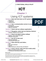 Chapter 1 Using ICt Systems Learner Materials
