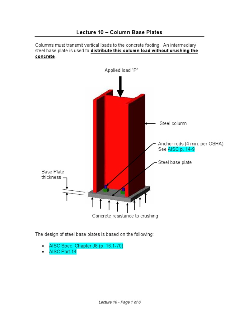 Structural Analysis and Design Lectures PDF | PDF | Structural Steel ...