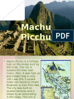 Machu Picchu Show