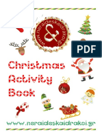Neraides Kai Drakoi Christmas Activity Book