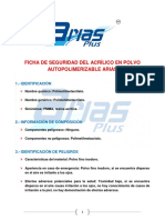 Ficha Seguridad Acrilico Autopolimerizable