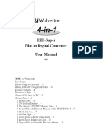 Wolverine F2D-Super User Manual