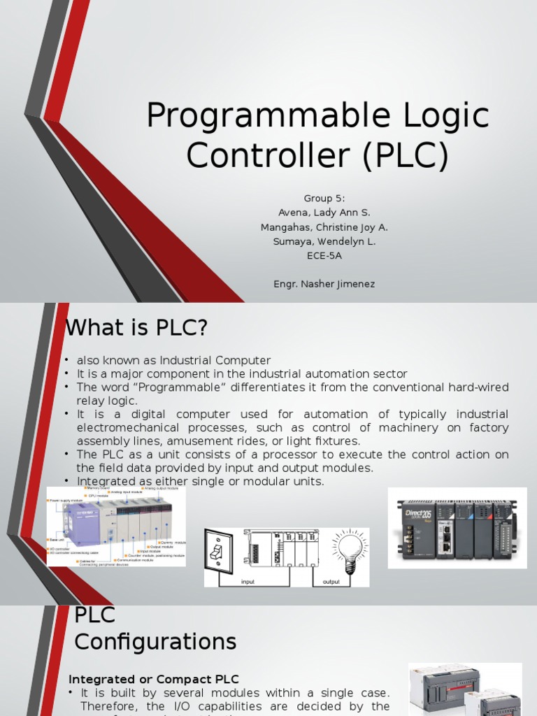 PLC | PDF | Programmable Logic Controller | Control Engineering
