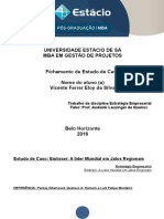 Fichamento Estratégia Empresarial - Pós Graduação Gestão de Projetos - Vicente Ferrer - Matricula 201607342065