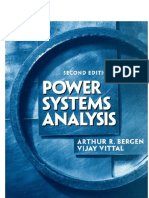 Arthur R. Bergen, Vijay Vittal Power Systems Analysis (OCR)