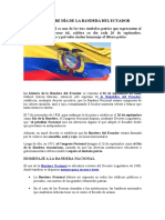 26 de Septiembre Día de La Bandera Del Ecuador