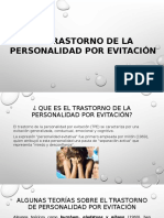 Trastorno Evitación Personalidad