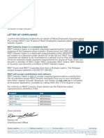 RES0352 Letter of Compliance Update FA-WEB-SAFE