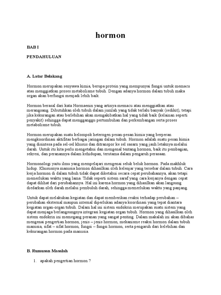 Hormon Pdf