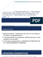 Trastornos Del Neurodesarrollo y Psiquiatria Infantil