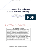 Malcolm Robinson - An Introduction to Direct Access Futures Trading