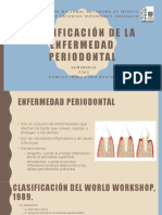 Clasificación de La Enfermedad Periodontal