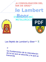 Revisar Ley de Lambert Beer