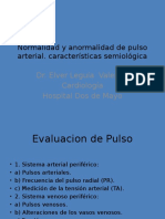Normalidad y Anormalidad de Pulso Arterial San Marcos 2013