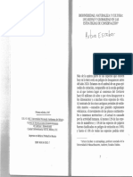 Arturo Escobar Biodiversidad, Naturaleza y Cultura 1997