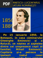 1 Mihai Eminescu Luceafarul Literaturii Romanesti