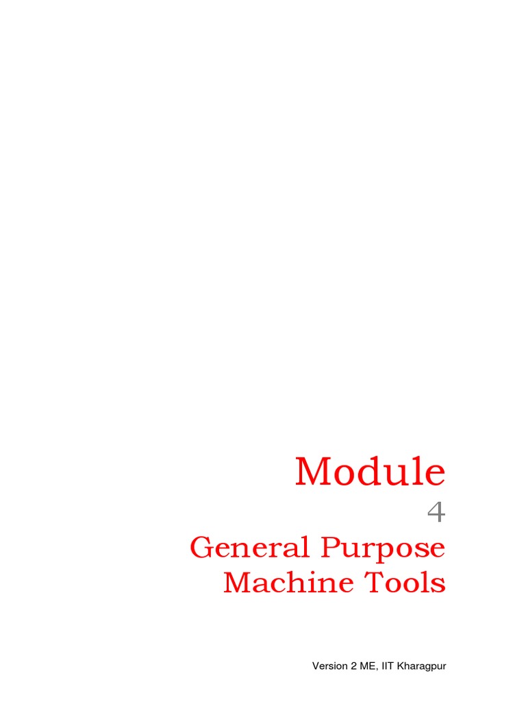 Construction, Operation and Tool Layout in Semiautomatic and Automatic ...