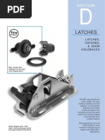 SectionD Latches Catches