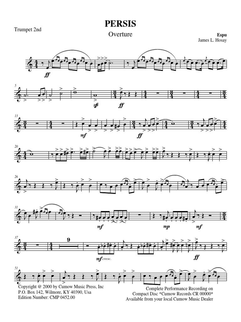 Trumpet 2nd