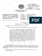 Project of Precincts (COMELEC Resolution No. 10092)