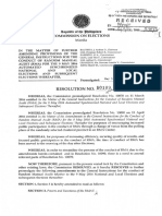 Random Manual Audit (COMELEC Resolution No. 10109)