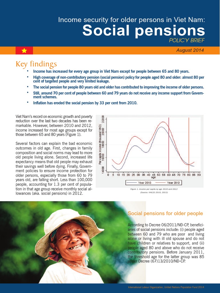 Income Security For Older Persons in Viet Nam | PDF | Social Protection ...