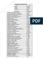 Lista de Médicos Examinadores