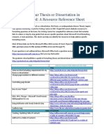 Formatting Reference Sheet PDF