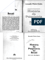 Costa - 1980 - História Da Psiquiatria No Brasil Um Corte Ideológico PDF