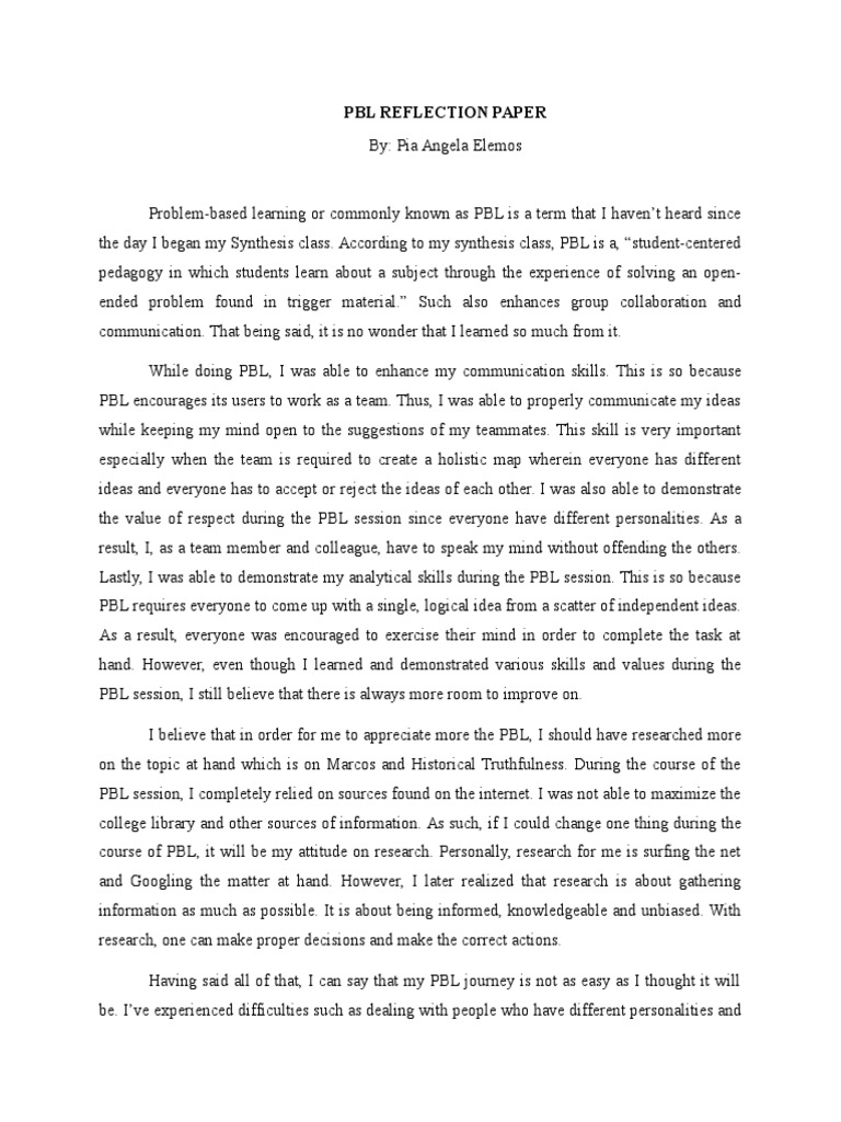 Questions on project-based learning picture