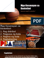 Mga Kasanayan Sa Basketbol