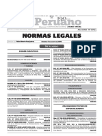 Norma publicado en el diario el peruano