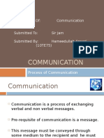 Process of Communication