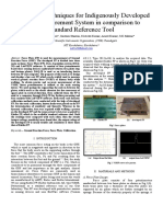 OP-2.2Calibration Techniques For Indigenously Developed GRF Measurement System in Comparison To Standard Reference