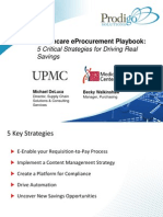 Prodigo Webinar Series: Your Eprocurement Playbook: 5 Must Have Strategies For Driving Real Savings