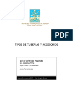 Tipos de Tuberías y Accesorios