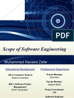 Scope of Software Engineering