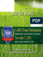 Trinity Classic Save the Date