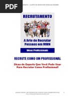 A Arte de Recrutar Em MMN