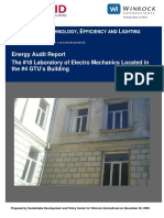 Gtu Building 4 Energy Audit - Laboratory n18