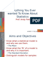 Dsur I Chapter 02 Everything You Ever Wanted To Know About Statistics