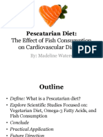 Pescatarian Diet:: The Effect of Fish Consumption On Cardiovascular Disease