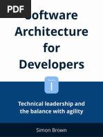 Software Architecture For Developers