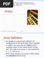 Goodrich 6e Ch03 Arrays PDF