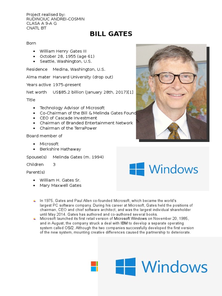 Bill Gates Microsoft Windows Ibm Os 2 Pdf