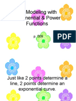 8.7 Modeling With Exp & Power Functions (1)