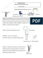 Ficha de Estudo Elementos Visuais Da Forma