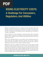 Rising Electricity Costs